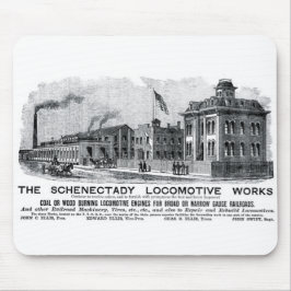 Lokomotive Alco-Schenectady, 1870 Mousepad