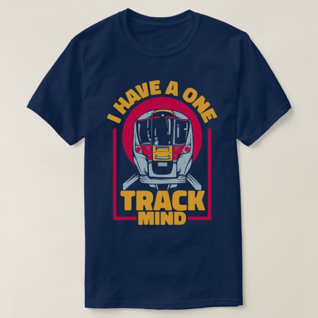 Lokomotive-Bahn 2 T-Shirt (Design vorne)
