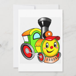 Lokomotive Einladung