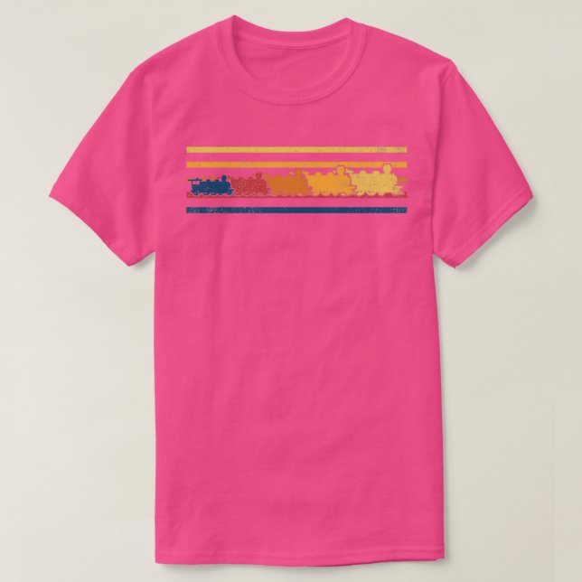 Lokomotive-Eisenbahn 1 T-Shirt (Design vorne)
