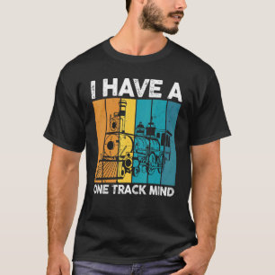 Lokomotive Eisenbahn Retro I habe eine einzige Str T-Shirt
