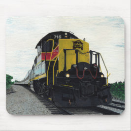Lokomotive für Eisenbahnstrecken Mousepad