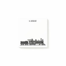 Lokomotive mit Kohlekraftwagen Personalisiert