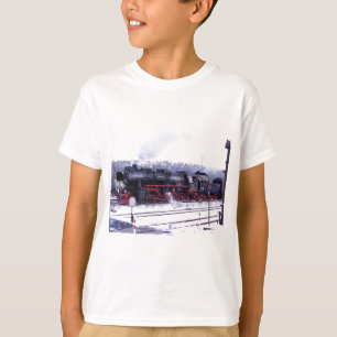 Lokomotive-Motor T-Shirt