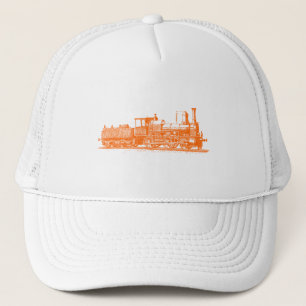 Lokomotive — Orange Truckerkappe