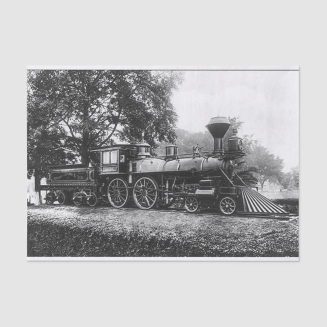 Lokomotive Seidenpapier (Vorderseite)