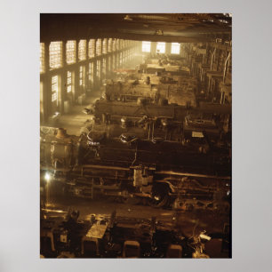 Lokomotive Shop, 1942 Poster