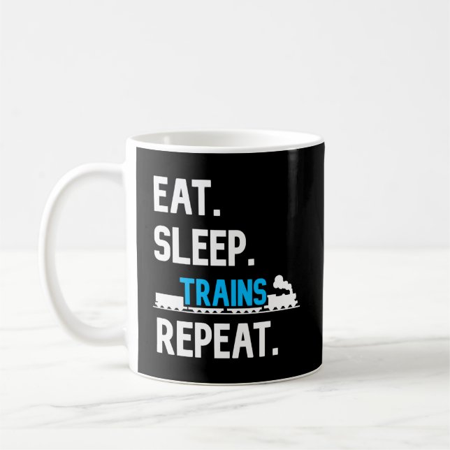 Lokomotive Travers Geschenke für Boys Steam Train Kaffeetasse (Links)