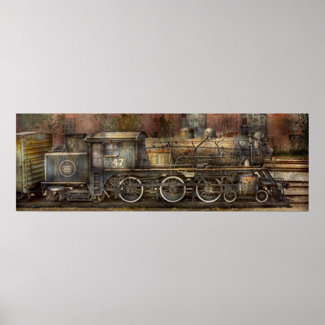 Lokomotive - Unser altes Familienunternehmen Poster (Vorne)