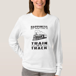 Lokomotive Züge Eisenbahn Triebfahrzeugführer Gesc T-Shirt