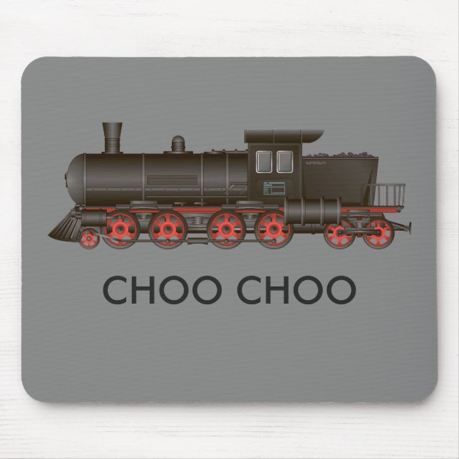 Lokomotivenzug Choo Choo oder benutzerdefinierten  Mousepad (Vorne)