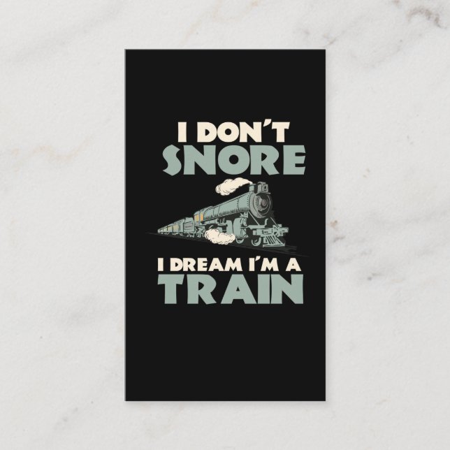 Lokomotivmodell Triebfahrzeugführerbahn Visitenkarte (Vorderseite)