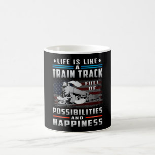 Lokomotivzug Eisenbahn Züge Funny Geschenk Kaffeetasse