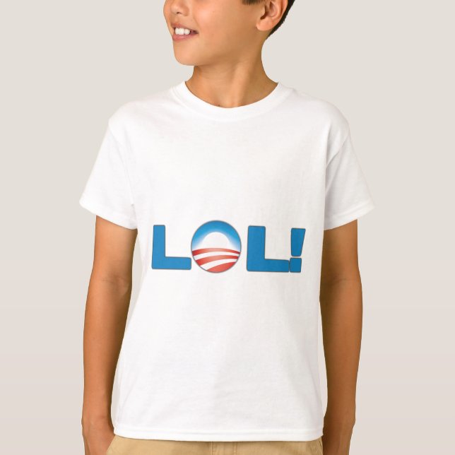 LOL AntiObama T-Shirt (Vorderseite)