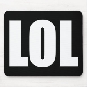 LOL (dunkel) Mousepad