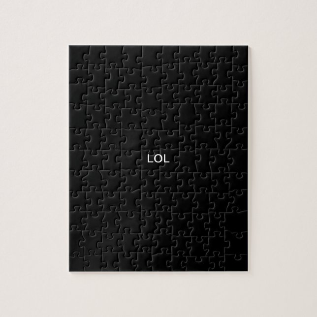 "LOL" Entwurf Normallack-Puzzlespiel Puzzle (Vertikal)