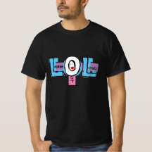 LOL Laugh Out Loud Doodle T - Shirt
