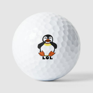 LOL Laughing Pinguin Golfball