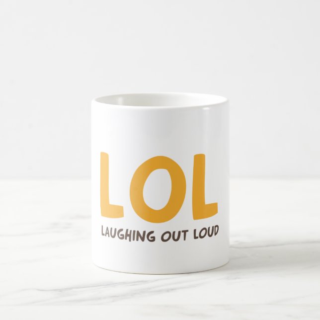 LOL - laut lachen Tasse (Mittel)