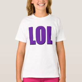 LOL lila T-Shirt