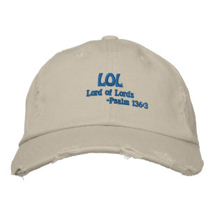 LOL LORD OF LORDS Anpassen Bestickte Baseballkappe