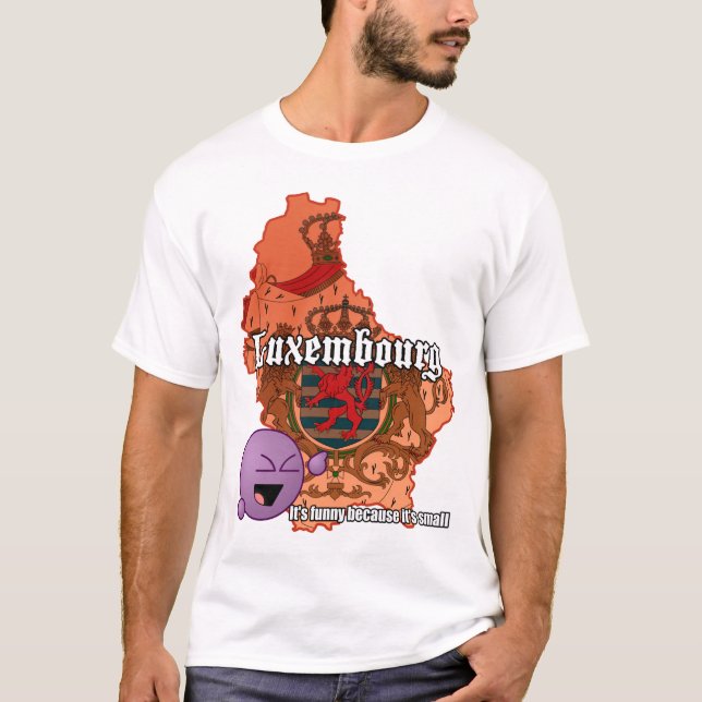 lol Luxemburg-T - Shirt (Licht) (Vorderseite)