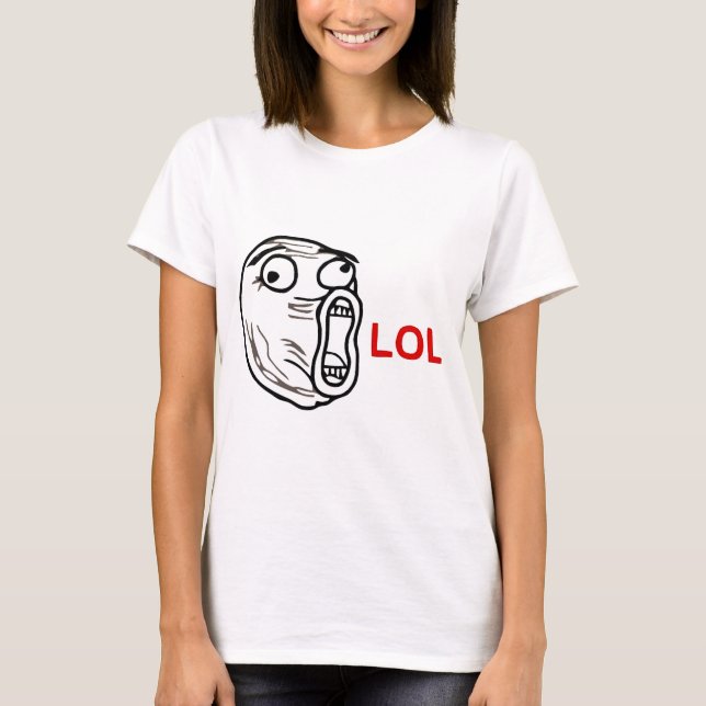 LOL Meme T-Shirt (Vorderseite)