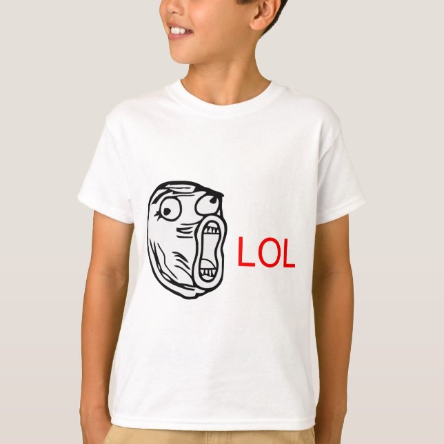 LOL - meme T-Shirt (Vorderseite)