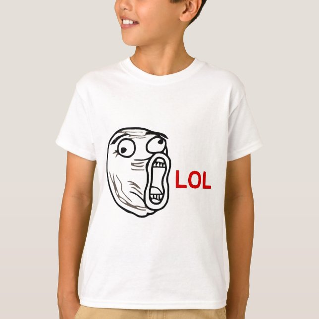 LOL Meme T-Shirt (Vorderseite)