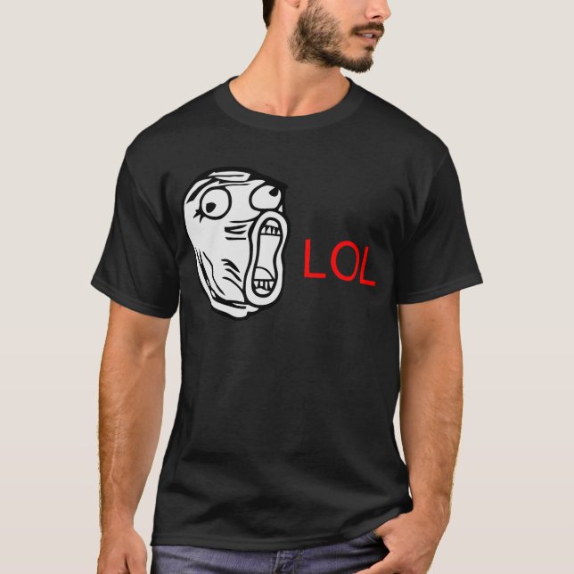 LOL - meme T-Shirt (Vorderseite)
