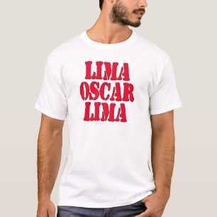 LOL Oscar Lachen aus Lima aus Lima heraus Loud T-Shirt