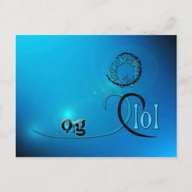 LOL! POSTKARTE (Vorderseite)