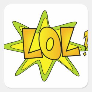 Lol Square Sticker