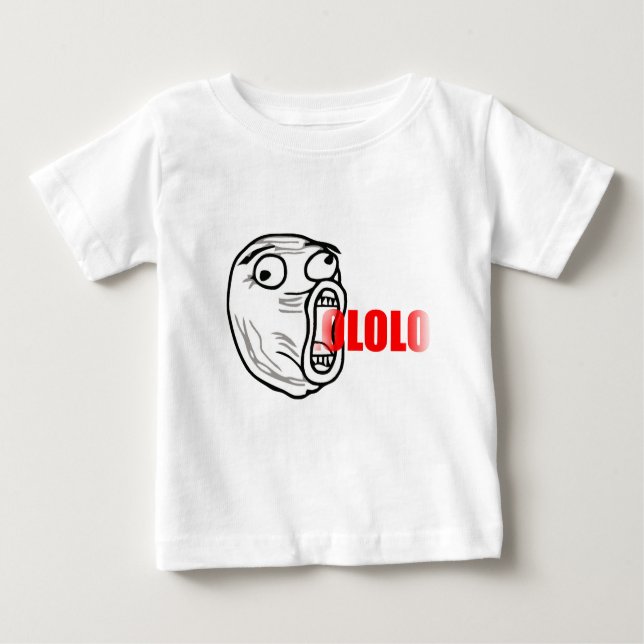 LOL Typ Baby T-shirt (Vorderseite)