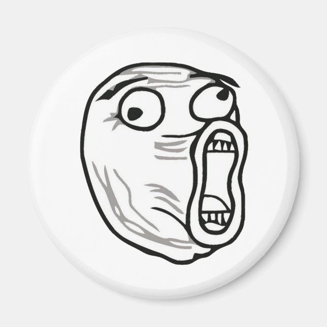 lol-Typ groß Magnet (Vorne)