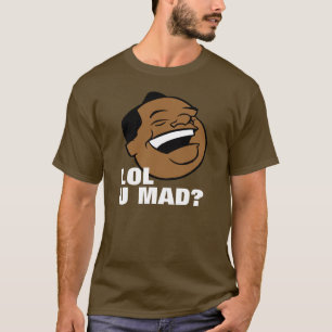 LOL U MAD-Men's Basic Dark T - Shirt