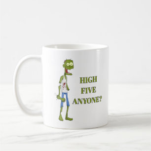 LOL! ☕ Zombie-Tasse – Gibt jemand Fünf? Kaffeetasse