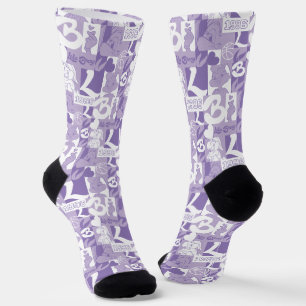 Lola '96 Grid Pattern Socken