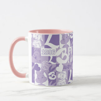 Lola '96 Grid Pattern Tasse