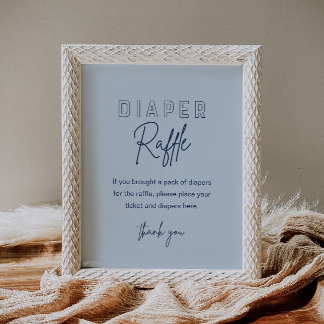 LOLA Blue Diaper Raffle Baby Showspiel Poster (Von Creator hochgeladen)