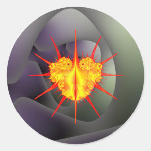 Lola Bug Runder Aufkleber