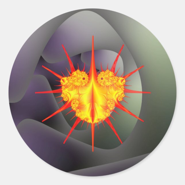 Lola Bug Runder Aufkleber (Vorderseite)