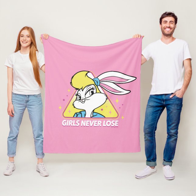 Lola Bunny Girls Never Lose Fleecedecke (Beispiel)