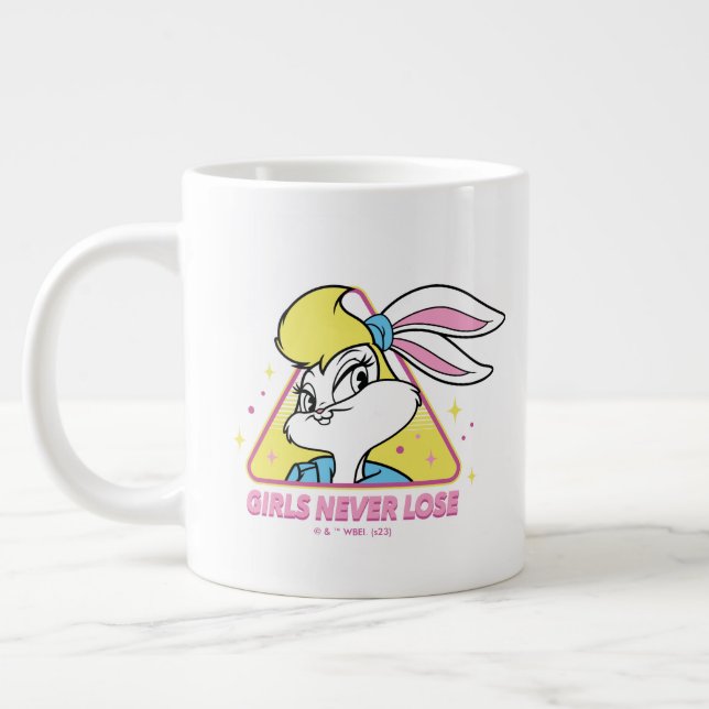 Lola Bunny Girls Never Lose Jumbo-Tasse (Links)
