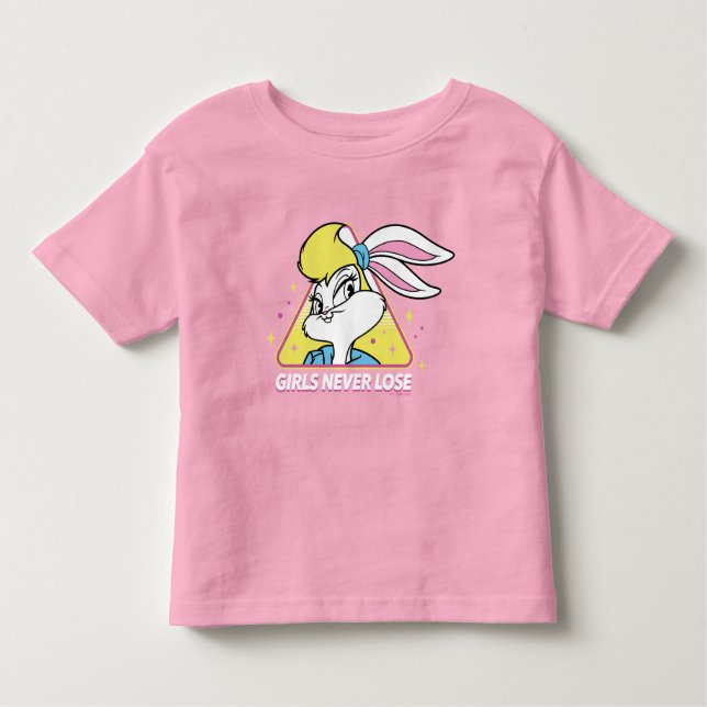 Lola Bunny Girls Never Lose Kleinkind T-shirt (Vorderseite)