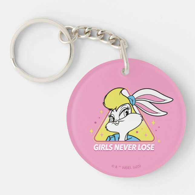Lola Bunny Girls Never Lose Schlüsselanhänger (Vorderseite)
