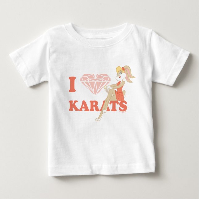 Lola Bunny I Heart Karats Baby T-shirt (Vorderseite)
