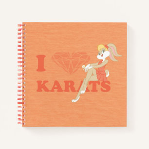Lola Bunny I Heart Karats Notizbuch