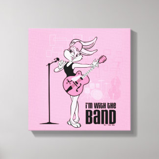 Lola Bunny, ich bin mit der Band Leinwanddruck