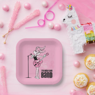 Lola Bunny, ich bin mit der Band Pappteller